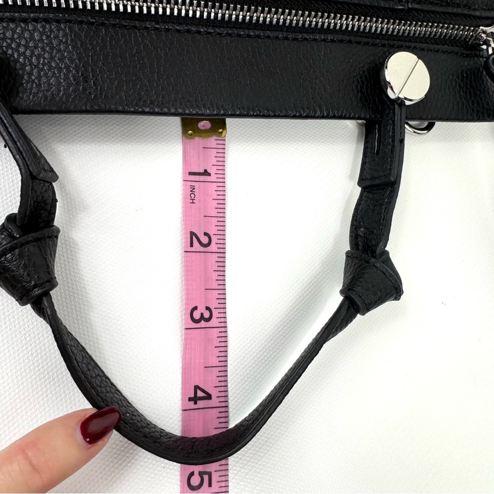 Foley + Corinna Dione Satchel in black liberated vegan leather - Picture 8 of 13